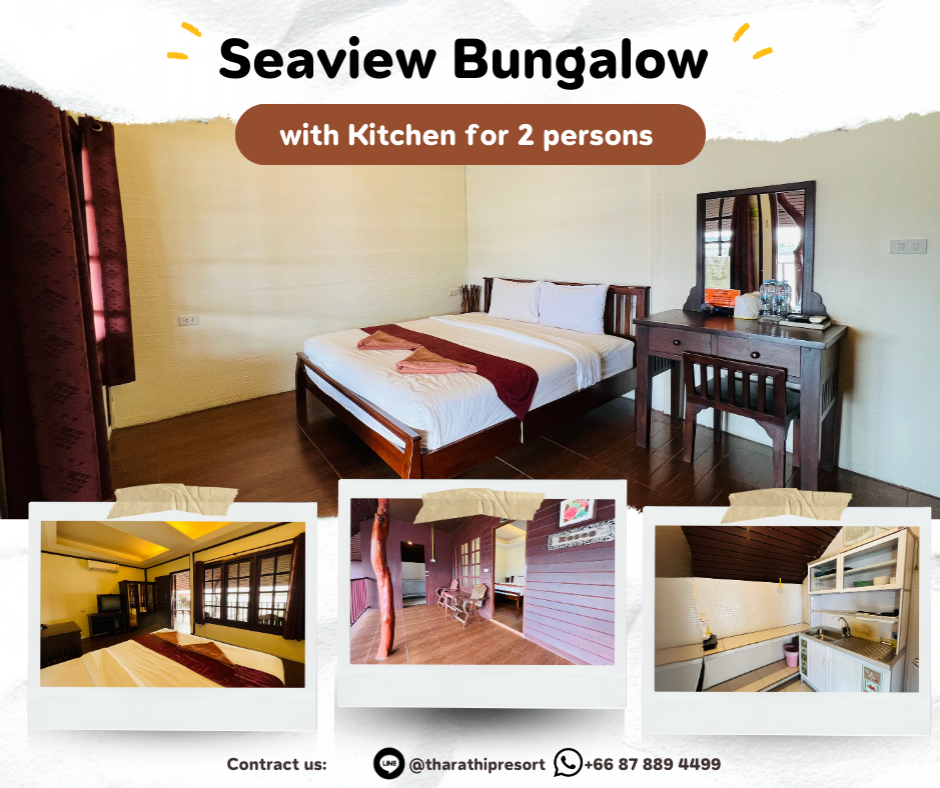Seaview Bungalow with kitchen